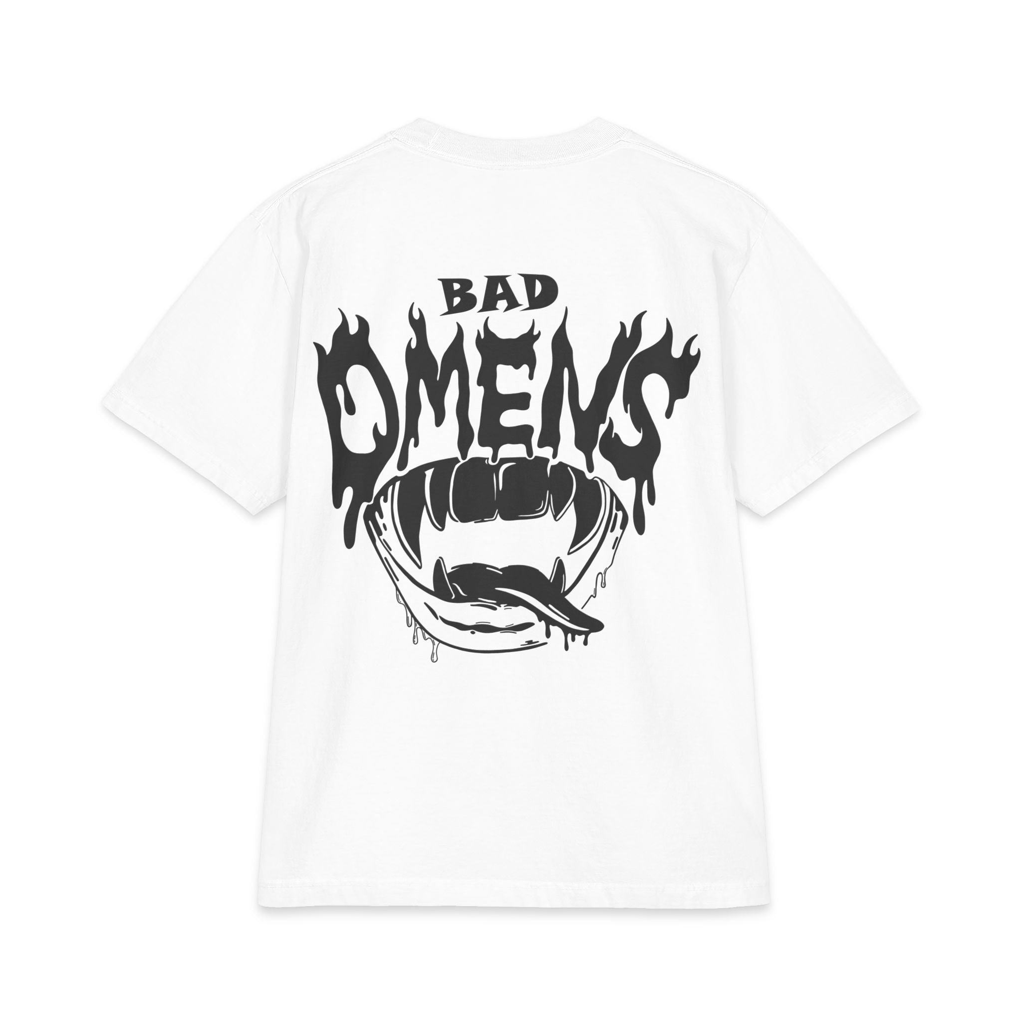 Bad Omens Graphic T-Shirt Black Design