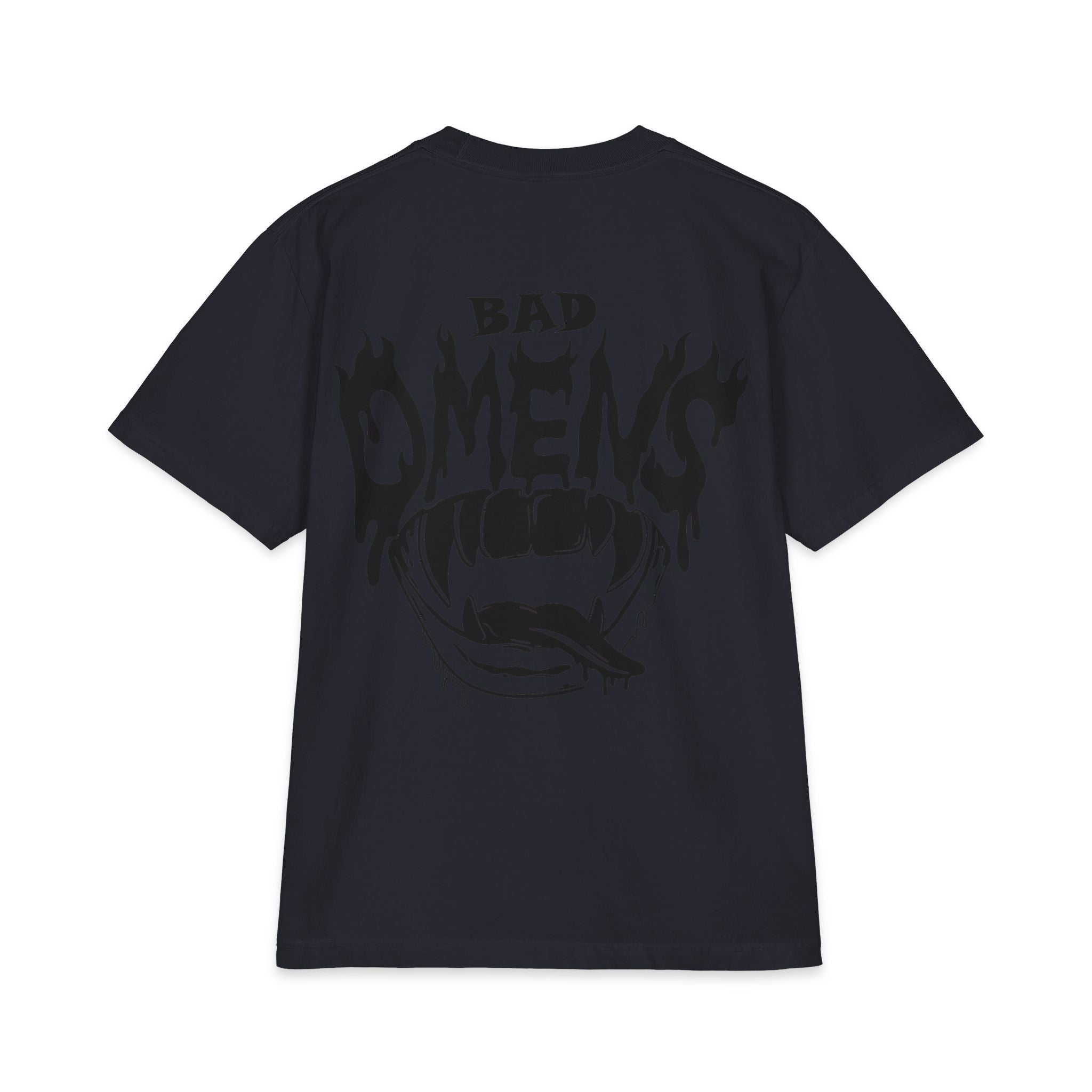 Bad Omens Graphic T-Shirt Black Design