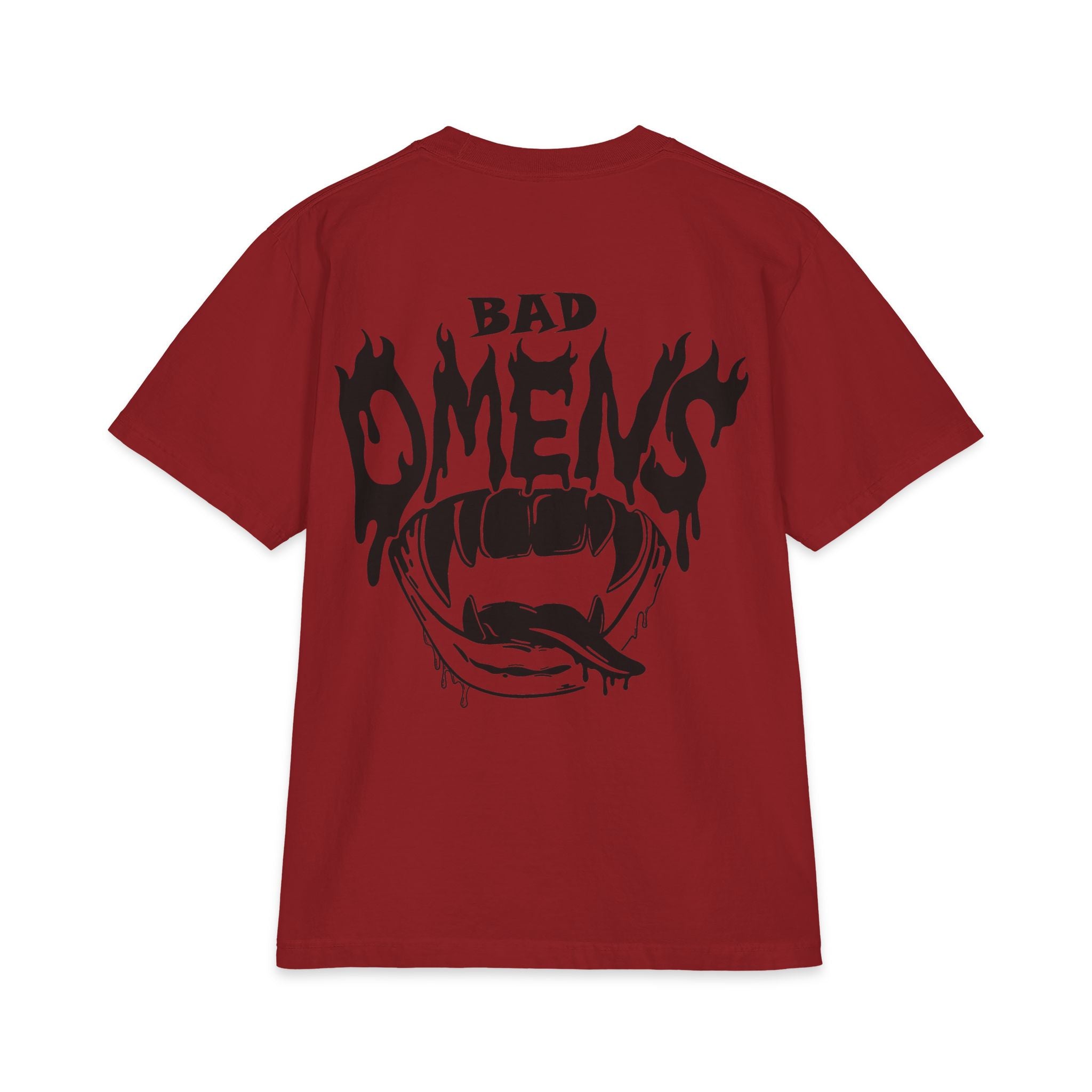 Bad Omens Graphic T-Shirt Black Design