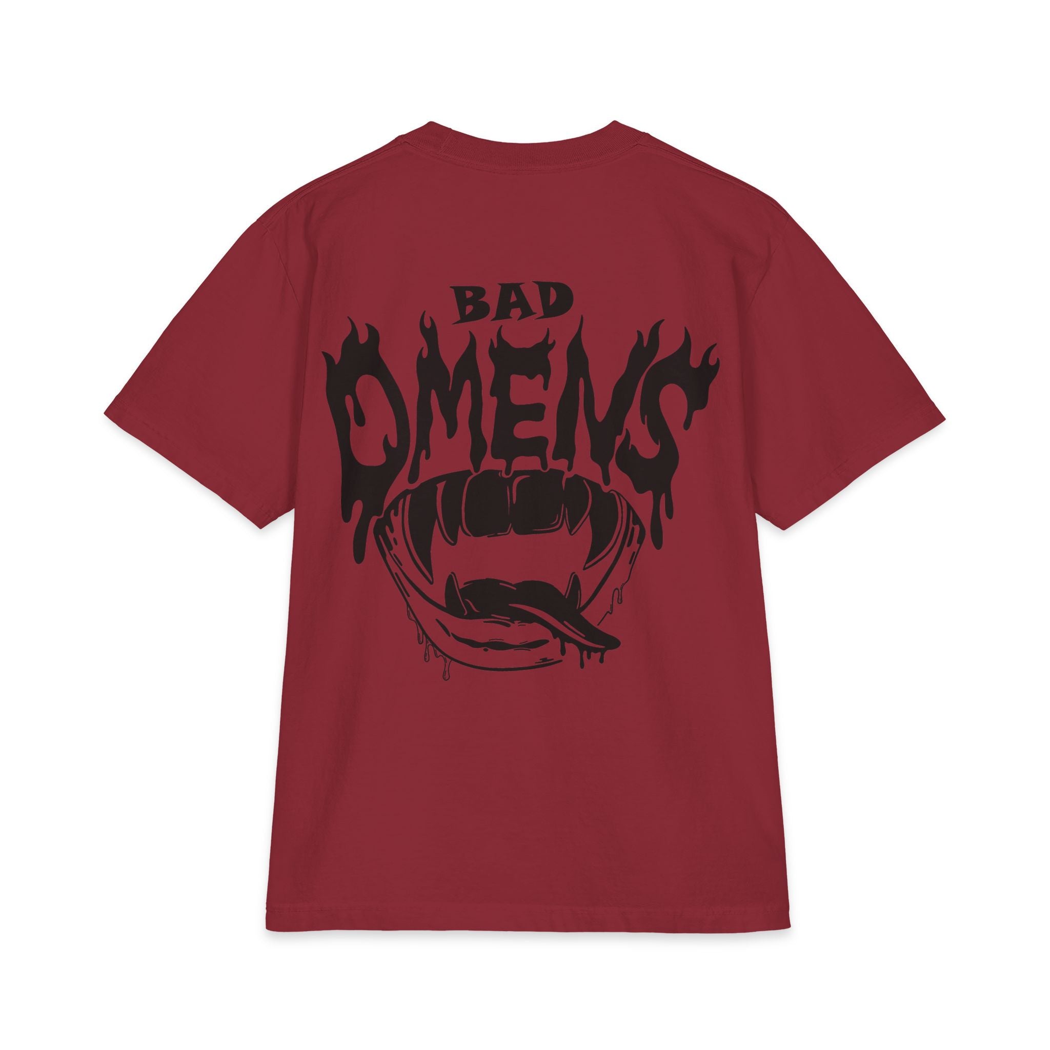Bad Omens Graphic T-Shirt Black Design